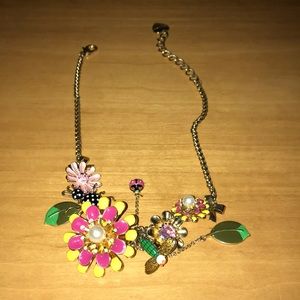 Betsy Johnson Garden Party Necklace & Bracelet Set